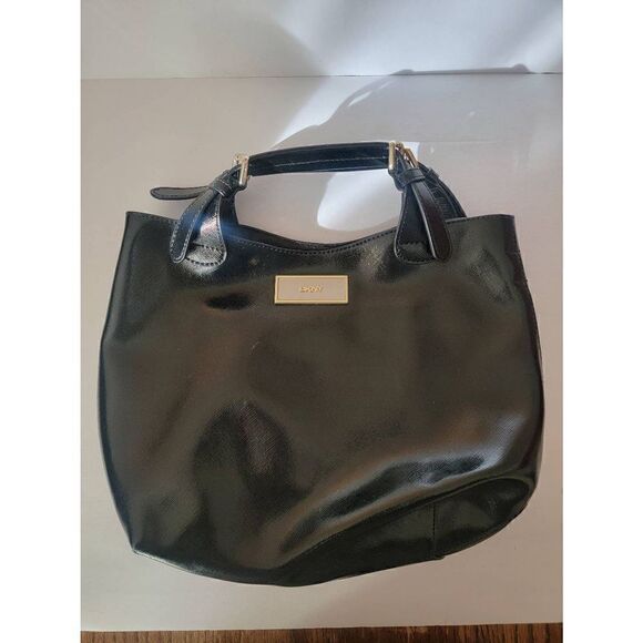 Dkny saffino tote large leather handbag - Picture 1 of 6